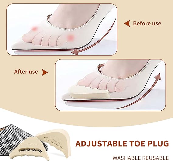 Reusable Toe Plug Soft Foam