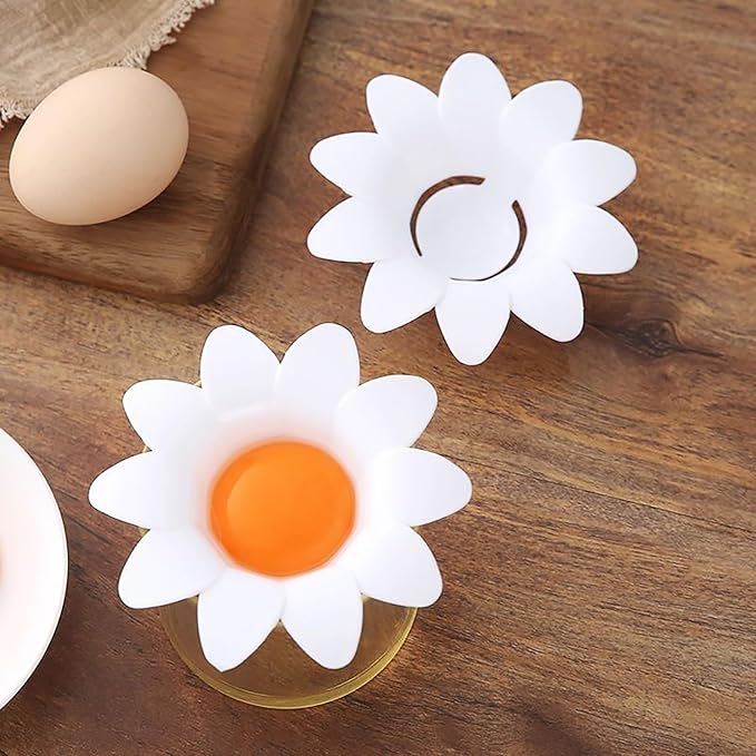 Egg White Separator Tool  Flower Design For Kitchen