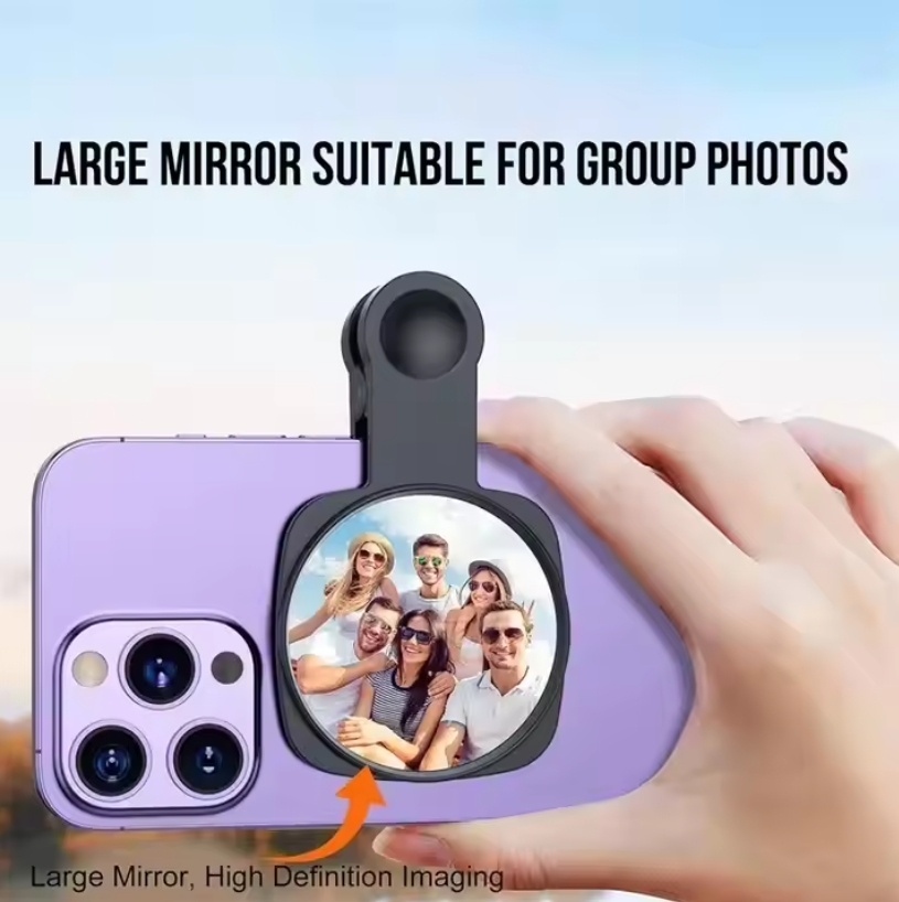 Universal Smartphone Camera Selfie Mirror