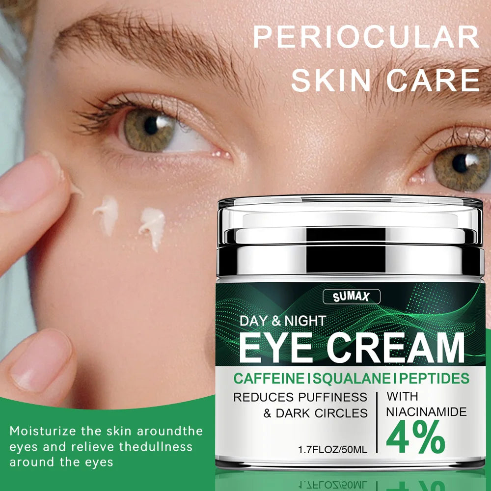 50ml Retinol Eye Cream Day and Night Reduces Dark Circles Eye Bags Smooth Moisturizing Firming Eye Creams Eyes Skin Care Product