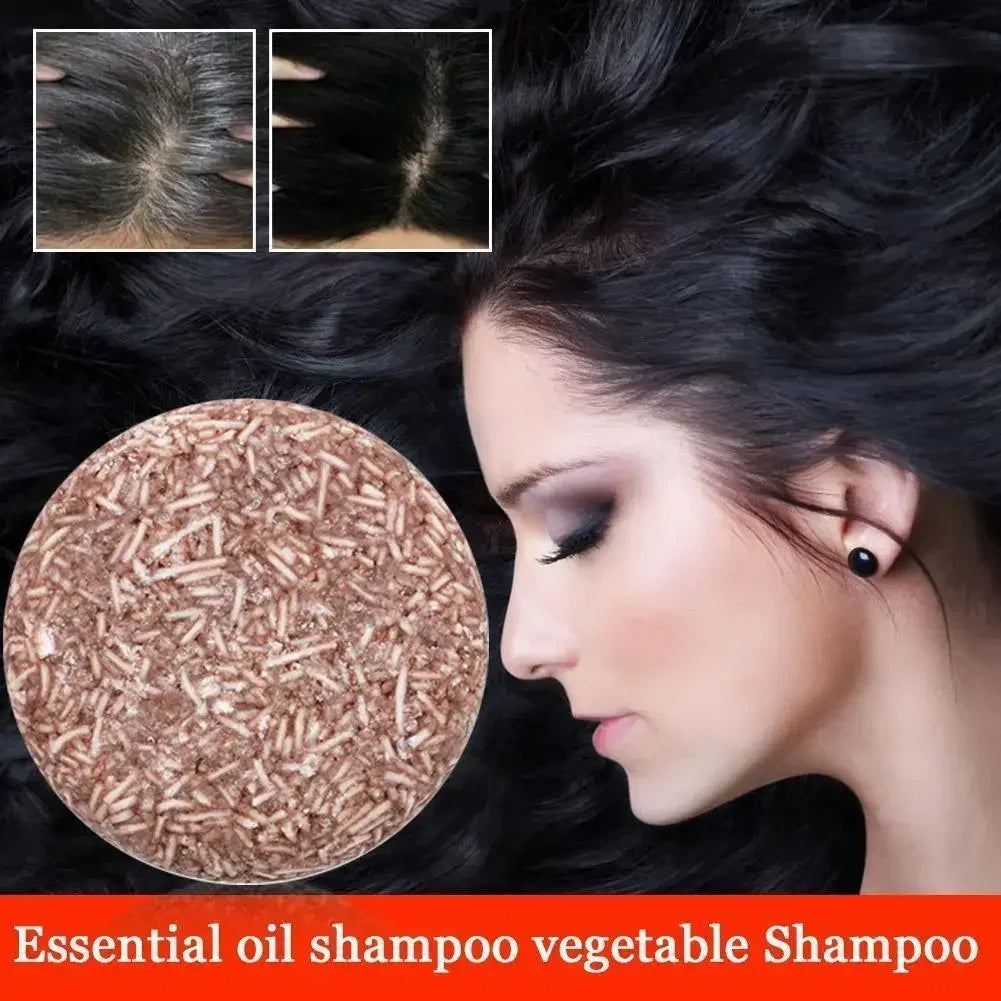 Organic Hair Darkening Shampoo Bar