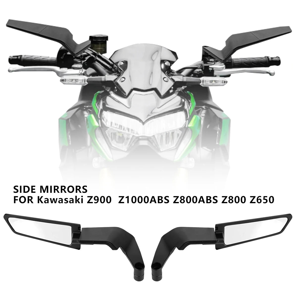 Modified Rearview Mirror for Motorbikes (Pack of 2)