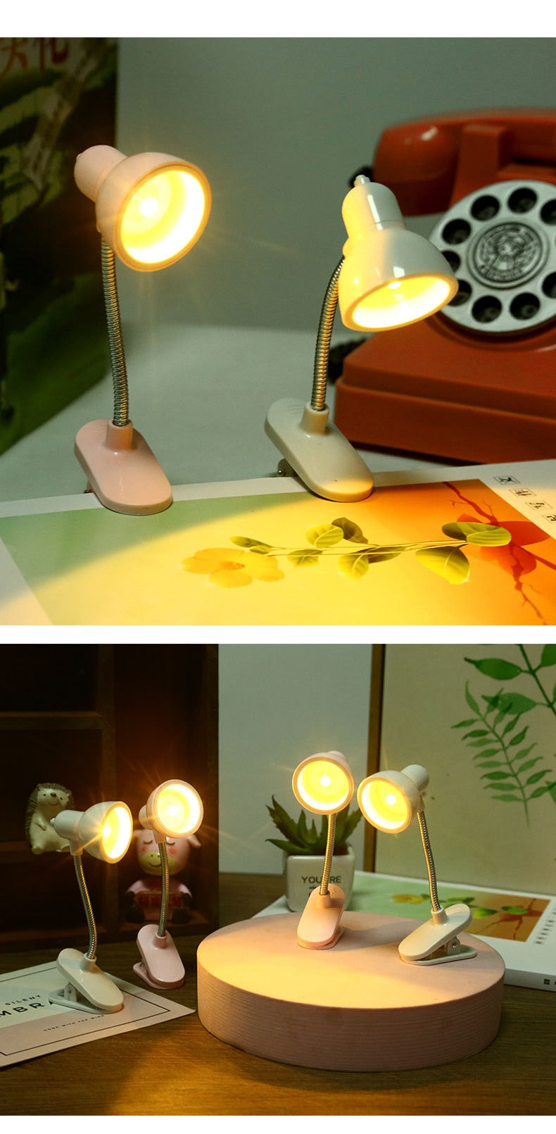 LED Clamp Reading Lamp